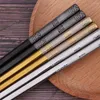 Chopsticks Hollow Anti Scald Laser 304 Stainless Steel Engrach