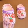 HBP Icke-varumärke Hot Selling Small Baby Non-Slip Package Head Slipers Summer Kawaii Girls Boys Childrens Sandaler Factory Direct Sales