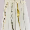 Bracelets 10/20 PCS / Lot 316L Bracelets de mode en acier inoxydable Styles de mélange de gros bijoux classiques pour femmes et hommes yiwu stock