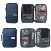 hot Travel Wallet Family Passport Holder Creative Waterproof Document Case Organizer Travel accories Document Bag Cardholder O6Nr#