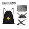 customizable Pickleball and Net Drawstring Bags Gym Bag Hot Lightweight P14R#