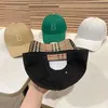 Designer Modebetzer Baseball Cap Streifen Frauen Männer Sportballkappen Outdoor Reise Sonnenhut sehr gut