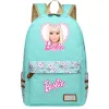 new Barbie Boy Girl Kids School Book Bags Women Bagpack Teenagers Schoolbags Canvas Travel Laptop Backpack z4kr#