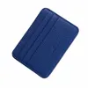 Fi Slim portefeuille minimaliste en cuir PU porte-carte de crédit court sac à main en cuir porte-carte d'identité couleur bonbon banque Multi Slot carte A556 #