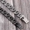 Bracelets Vintage Stainless Steel Men's On Hand Bracelets 13MM Link Chain Man Bracelet Wrist Bands For Men Jewelry Gift For Boyfriend Boys