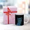 Muggar Broken Glass White Mug Good Quality Print 11 Oz Coffee Cup Colorful Glasses BR 35 BA 56 Work Animal Nature Sing g