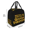 Quentin Tarantino Sac à lunch isolé pour femmes enfants Pulp Ficti Kill Bill Film Portable refroidisseur thermique boîte à lunch alimentaire fourre-tout k7B9 #