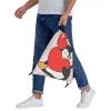 Miguin mignon, pingouin, bébé pingouin sac à dos portable sacs à cordon portable drawdle pack de poche chaussures sacs livre de livres pour homme femme s47y #