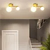 Plafondverlichting Scandinavische stijl minimalistische led-lamp Art Golden Line slaapkamer open keuken balkon gang decor lichtarmatuur