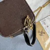 Torba designerska, torba na top crossbody luksusowa designerska torba na ramię, niestandardowa torebka marki, damski złoty łańcuch, torba na ramiona crossbody cow.