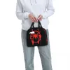 SPIDER LOGO SPIDER Web Sac à lunch isolé Sac Thermal Meal Consulter Portable Tote Box Lann Men Femmes Travail Travel 82U8 #