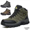 Boots New Outdoor Waterproof Hiking Boots Brand Men and Women Trekking Mountain Sports Shoes Winter Hunting Boots Classic Desert Shoes