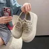 Casual Shoes Women's Vulcanized Sneakers Women Mesh For Chunky Sport Walking Ladies Summer Canvas