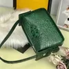 Authentique peau de crocodile exotique dame oreiller sac à main véritable alligator en cuir femmes sac à bandoulière unique femme poignée supérieure sac à main Y885 #