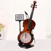 Table Clocks European Desk Clock Pow Mute Creative Quartz Small Self Adhesive Grande Horloge Murale Z021