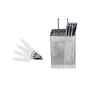 Kitchen Storage Chopsticks Fork Spoon Holder Non Fading Rusting Space Saving And Durability Supplies Stainless Steel