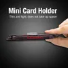 bullcaptain Genuine Leather RFID Blocking Zipper Card Holder Credit Cart Wallet Mini Slim Wallet Card & Id Holders Man Busin n8ko#