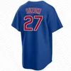 カスタム24 Cody Bellinger 7 Dansby Swanson Baseball Jersey Marcus Stroman Seiya Suzuki Chicagos Ian Hapt Nico Hoerner Cubs Ryne Sandberg Christopher Morel Imanaga