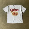 Estate americano retrò classico prodotto modello lettera t-shirt da uomo girocollo harajuku casual hip-hop coppia strada top donna 240320