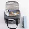Sac à lunch portable Nouveau thermique isolé boîte à lunch fourre-tout refroidisseur sac à main Bento pochette dîner Ctainer sacs de stockage de nourriture scolaire A1cz #