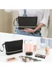 ethereal Small Makeup Bag, Cosmetic Bag Double Layer Makeup Organizer Bag Large Capacity Makeup Pouch Travel Toiletry Bag Acc n9MQ#