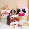 Borsa da pranzo termica isolata portatile carino carto picnic cibo per alimenti box refrigeratore borse per le donne bambini bambini bambini g8kx#