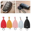 Storage Bags Cute Protective Pull Out Key Case PU Leather Pouch Large-Capacity Holder Personalized Creative Car