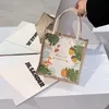 Bolsa de almuerzo para mujeres 2022 Lindo elegante marca de lujo Comprador de lienzo feminina bolsos de bolsas de mangas para mujeres LCHERA LCHERAS M4EA#