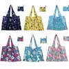 reusable Grocery Foldable Shop Bags Large Size Premium Quality Slight Duty Folding Tote Bag With Handle Women Shoulder Bag b3DI#