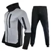 Nocta Tech Mens Fashion Tech Tracksuits Mens 캐주얼 카디건 트랙 슈트 스포츠 스포츠 스포츠 실행 땀복 남자 힙합 스타일 스웨트 슈트 남성 세트 n