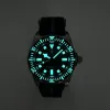 Tactical Frog Titanium Watch FX-Diving 42mm NH35 Mouvement mécanique automatique Sapphire BGW9 Luminal 200m Dive Men Wristwatch