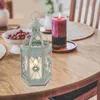 Kandelaars Kandelaar Home Stand Decoraties Ijzer Glas Lantaarnhouder Stands Vintage