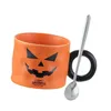 Tasses tasse de citrouille dessin animé Halloween citrouille tasse en céramique pour enfants fête à thème femmes