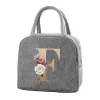 Sac à lunch isolé Insulati Bento Pack en aluminium Bag de riz sac de riz pack de glace Étudiant Bento Lunch Handbag Insulati N2LX #