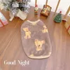 Cão vestuário pequeno colete inverno outono gato bonito dos desenhos animados camisa pet quente camisola filhote de cachorro moda desinger roupas poodle chihuahua maltese