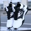 Basketballschuhe Männer hohe Top Leder -Sneakers im Freien Sport 2024 Fitnessstudio -Training sportlich