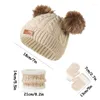 毛布の子供の帽子と手袋風に耐える男の子冬の帽子セット柔らかい通気性のある寒い天気セット誕生日の日のギフトブランケット