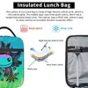 exotique Axolotl Resuable Lunch Boxes étanche Salamandre animaux refroidisseur thermique alimentaire isolé sac à lunch enfants école enfants k38F #