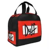Duff Cerveja Isolada Lunch Tote Bag para Mulheres Crianças Reutilizável Cooler Thermal Lunch Box Trabalho Escolar Food Picnic Ctainer Bags h1OC #