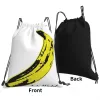 Andy Warhol Banana Veet Underground ryggsäck Takväskor Väskor Drawstring Bundle Pocket Sports Bag Book Bag For Man Woman School 11QM#