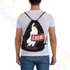 Chums Logo Drawstring Çantalar Spor Çanta Baskı Yaratıcı Spor Stili Açık Mekan T32W#