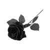 Decoratieve bloemen 10st Faux Rose Everlasting Hoge simulatie Realistisch bloemornament voor thuis