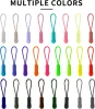 10/20Pcs Zipper Pull Puller End Fit Rope Tag Replacement Clip Broken Buckle Fixer Zip Cord For Backpacks Luggage Travel Bag