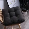 Cushion/Decorative Pillow New Fashion Home Decor Chair Cushion Mat Kids Pad 20 Colors Thicken Seat Cushion Tatami Mat Square Floor Cushions Throw s Y240401