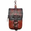 Горячая Распродажа, натуральный кожаный дорожный крючок, поясной ремень, сумка, дизайн Phe, портсигар для мужчин, мужской 014 i6X1 #