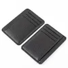 ID Credit Bank Carte Holder Wallet Men Holder Pu Leather 6 Cartes Slot Ultra-Thin Lichee Pattern Mey Wallet M3YA #