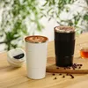 Water Bottles Insulated Travel Mug Reusable Stainless Steel Coffee With Temperature Display For