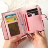 dolove Wallet Women Vintage Fi Top Quality Card Case Leather Purse Female Mey Bag Small Zipper Coin Pocket Brand Hot M0pL#