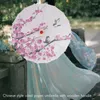 Paraplu's Kunstparaplu Chinese zijden doek Klassieke stijl Decoratieve oliepapier geschilderde parasol