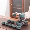 Teaware Sets Lazy Afternoon Tea Set Living Room Chinese Matcha Cup Ceremony Strainer Service Box Dining Te Kit Home Products